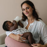 SnuggleMe Organic | Nursing and Feeding Pillow - Gumdrop