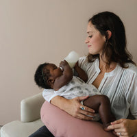 SnuggleMe Organic | Nursing and Feeding Pillow - Gumdrop