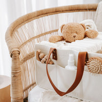 Bunnie Caddie Nappy Caddie White