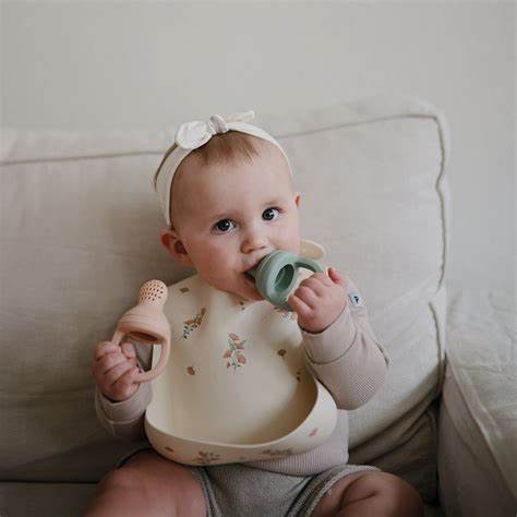 Fresh Food Feeder Baby - Cambridge Blue | Starting Solids Australia | Mushie