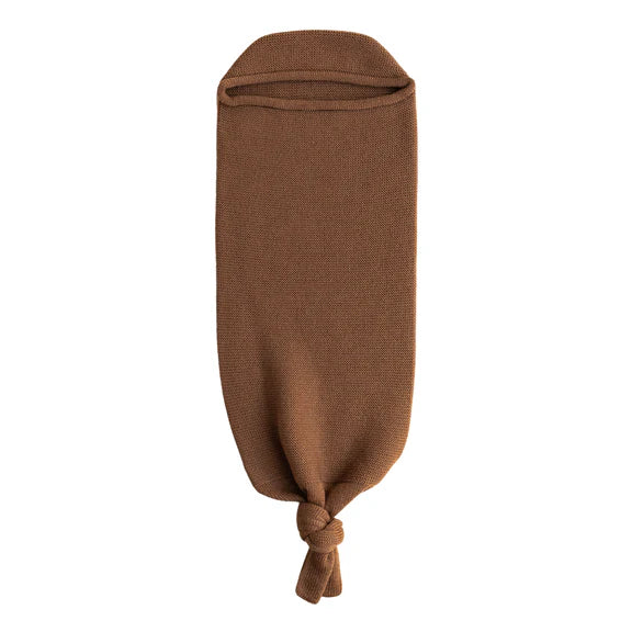 Baby Blanket - Mocha | Merino Wool Cocoon | Hvid | Baby Boutique