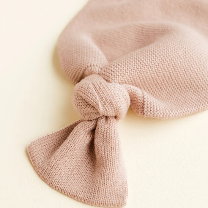 Pink Baby Blanket | Merino Wool Cocoon | Hvid | Baby Boutique