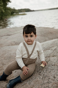 Silly Silas | Baby and Children's Clothing | Footed Tights- Oyster Grey