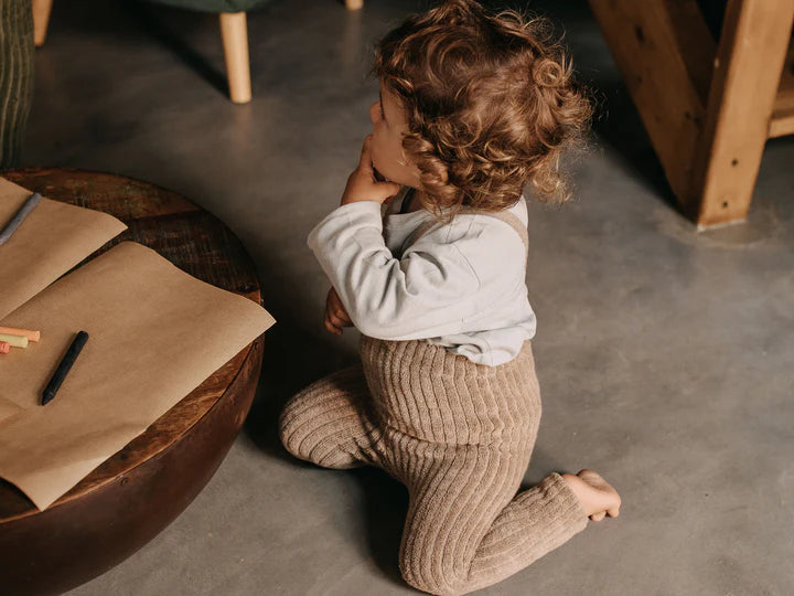 Granny Tights | Footless - Peanut