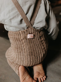 Granny Tights | Footless - Peanut