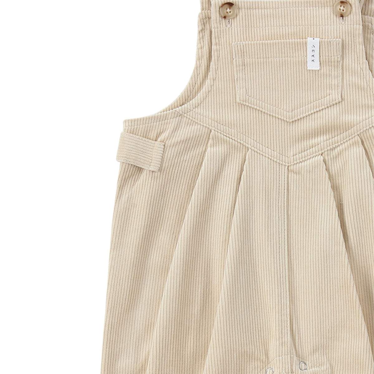 Unisex Baby Overalls - Beige | Baby & Childrens Clothing | Susukoshi