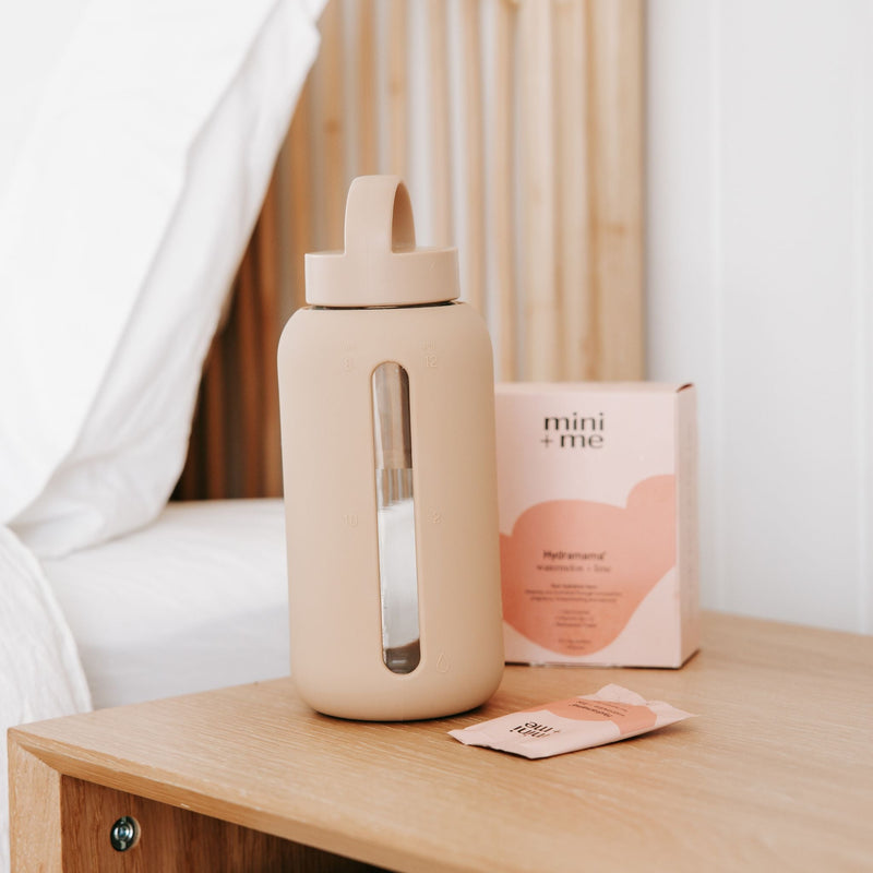 Glass water bottle | BINK Hydration Tracking