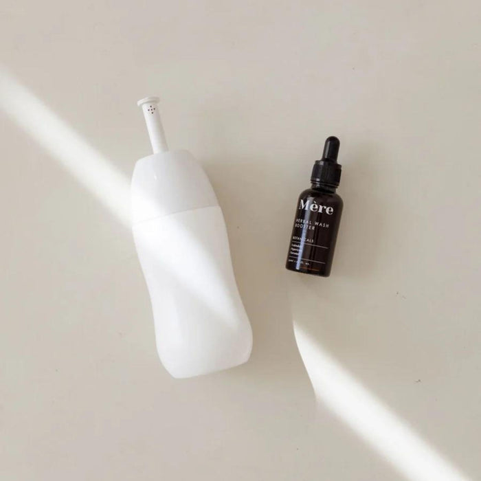 Mere Botanicals | Perineal Wash Bottle + Herbal Booster | MERE BOTANICALS Postpartum Care