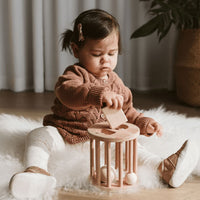 Wooden Toys | Wooden Shape Sorter - Qtoys