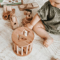 Wooden Toys | Wooden Shape Sorter - Qtoys