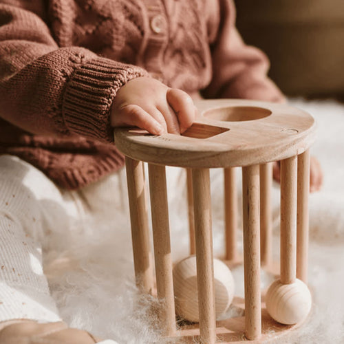 Wooden Toys | Wooden Shape Sorter - Qtoys