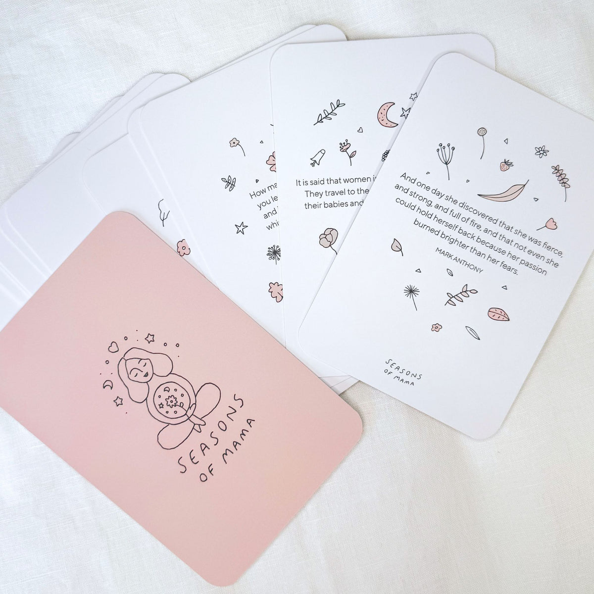 Seasons of Mama | Mama Mantra Cards | Affirmation Cards | Baby Boutique