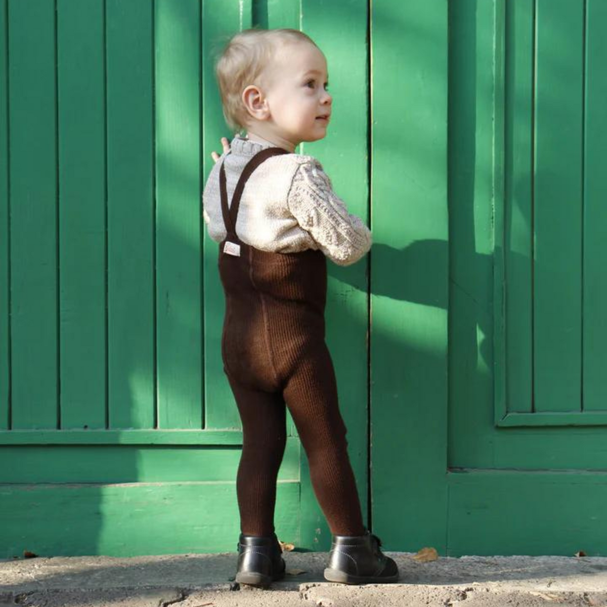 Silly Silas Baby Children s Clothing Footed Tights Chocolate Brown Coco Bundle