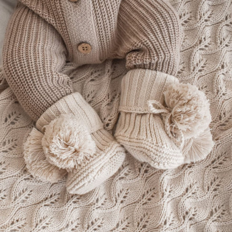 Baby Booties Honey | Baby Clothing | Little Bs Nursery