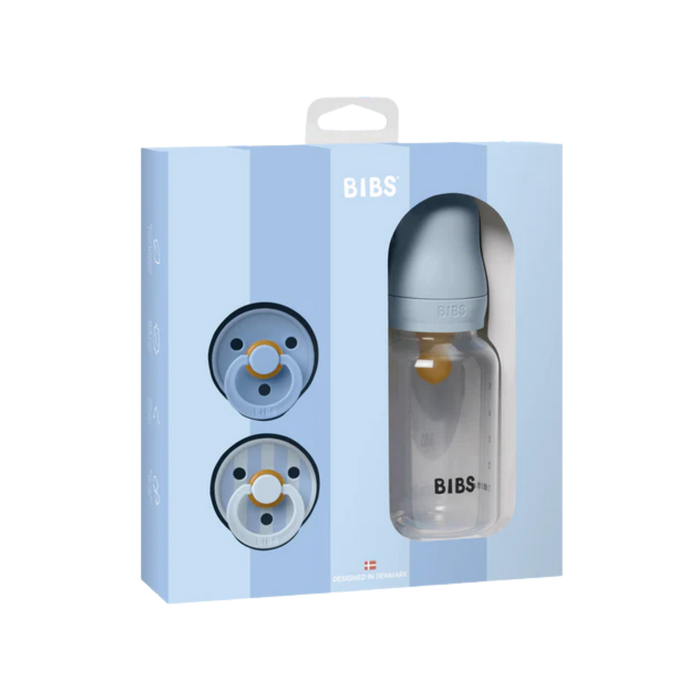 BIBS Dummies | BIBS Baby Gift Set - Baby Blue