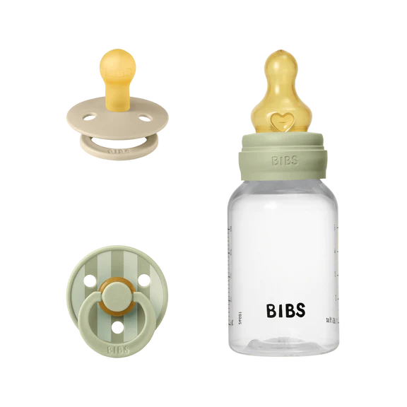BIBS Dummies | BIBS Baby Gift Set - Sage