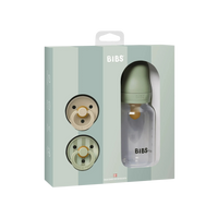 Bibs Dummies | Baby Gift Set - Sage