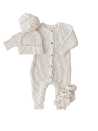 Ziggy Lou | Baby and Children's Clothing | Baby Booties - Coconut