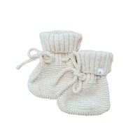 Ziggy Lou | Baby and Children's Clothing | Baby Booties - Coconut