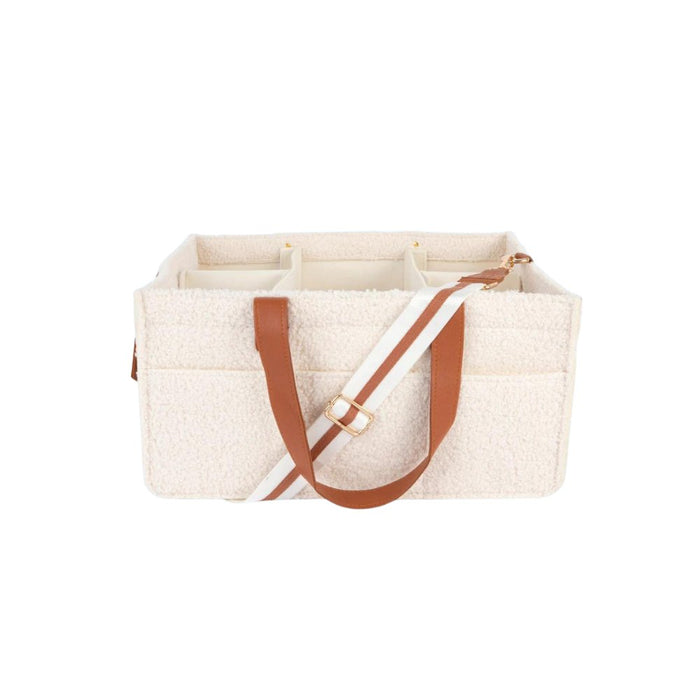 Bunnie Caddie Nappy Caddy Teddy Cream