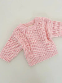 Chunky Knit Jumper | PinkPETITE + COBaby Clothing