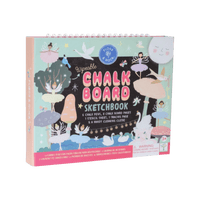 Floss & Rock Activity Set | Kids Toys | Chalk Board Sketchbook - Enchanted 