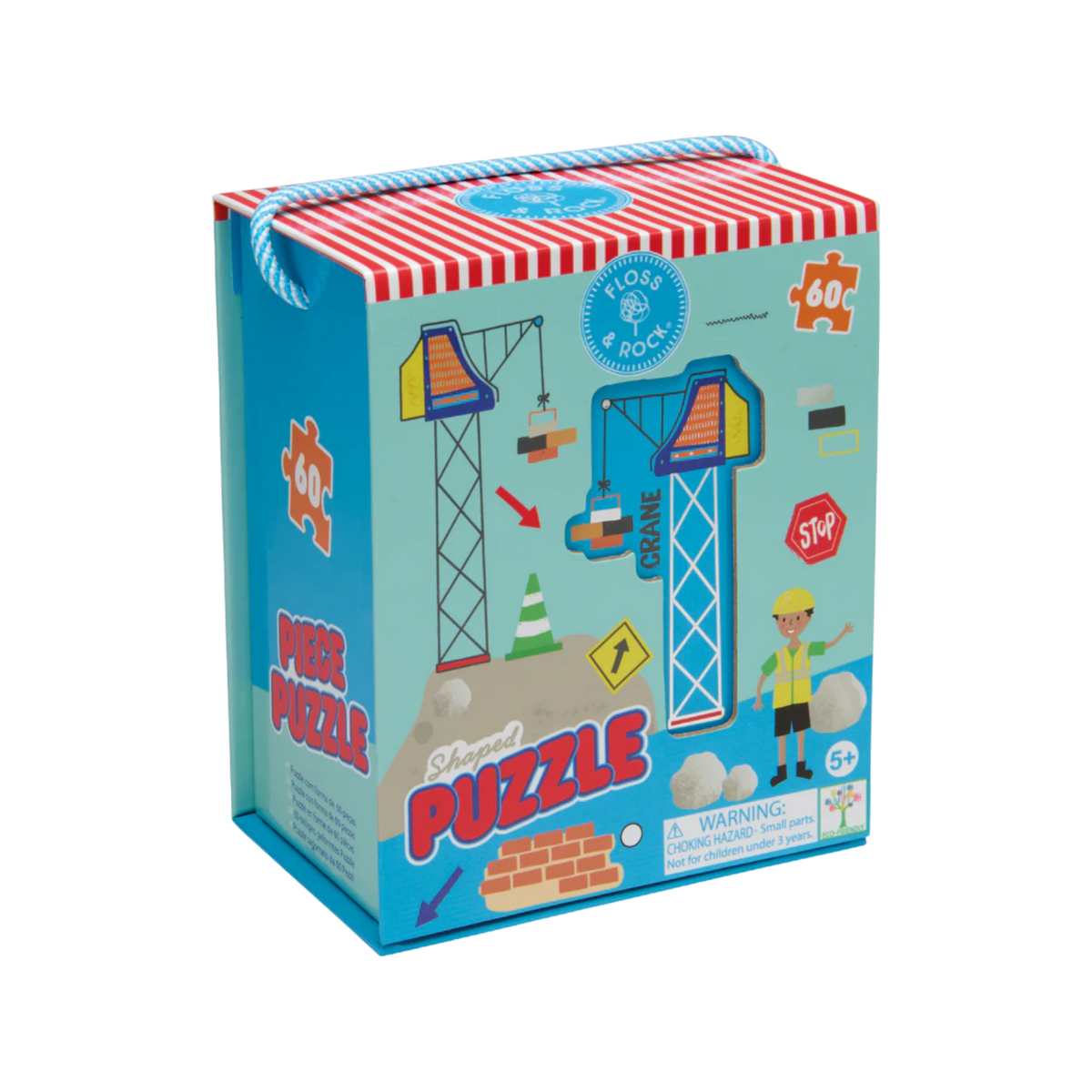 Floss & Rock Jigsaw Puzzle - Construction | Kids Toys