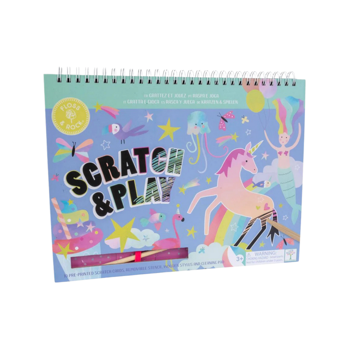 Floss & Rock Kids Activity Set Fantasy | Kids Toys - Scratch & Play
