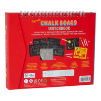 Floss & Rock Kids Activity Set | Kids Toys | Chalk Board Sketchbook - Construction