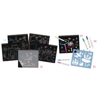 Floss & Rock Activity Set | Kids Toys | Chalk Board Sketchbook - Enchanted 