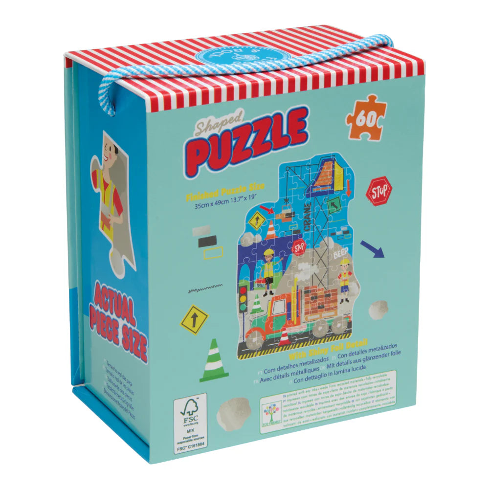Floss & Rock Jigsaw Puzzle - Construction | Kids Toys