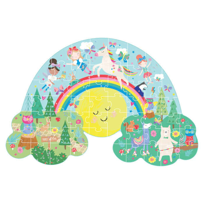 Floss & Rock Jigsaw Puzzle - Rainbow Fairy | Kids Toys