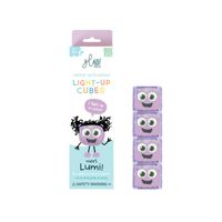 Glo Pals Light Up Sensory Cubes - Purple