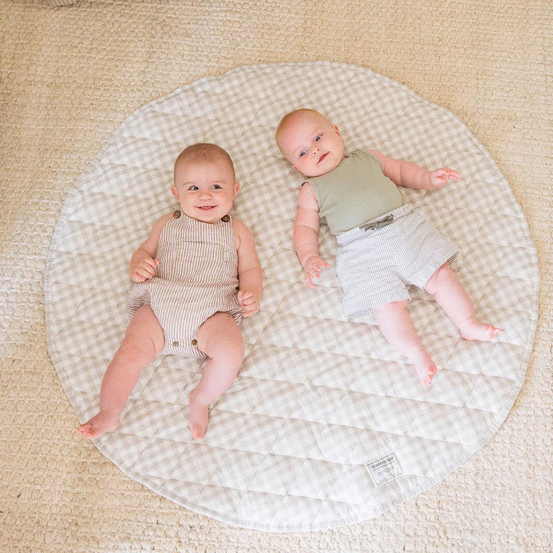 Linen Play Mat Gingham – Coco Bundle