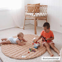 Linen Play Mat | OatWARREN HILLPlay Mat