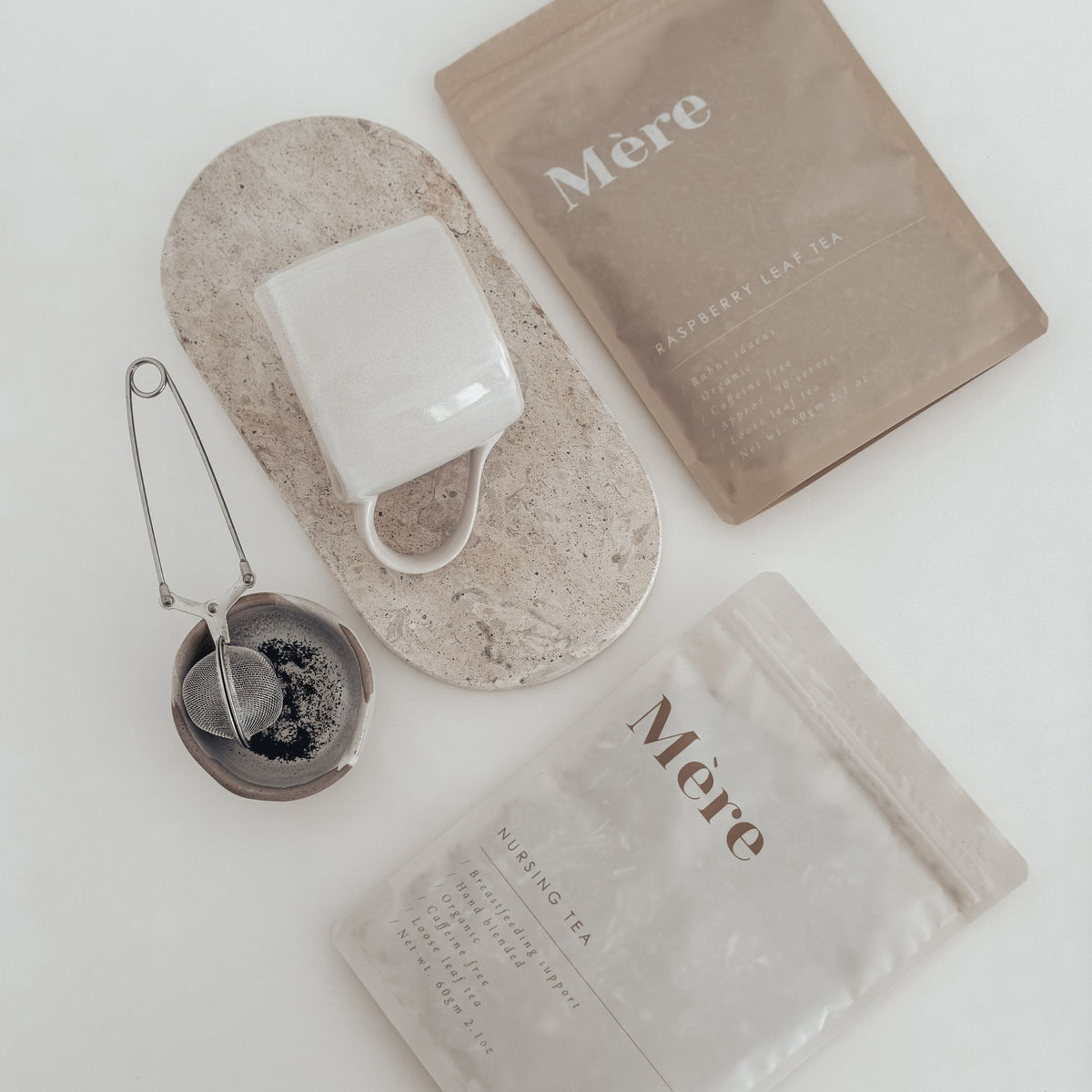 Mere Botanicals | Raspberry Leaf Tea - Pregnancy Tea