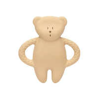 Moonie Bear | Natural Rubber Teether - Sand
