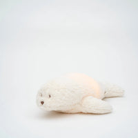 Moonie Bear | Organic Humming Seal with Night Light - Polar