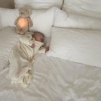 Moonie Bear - Sand | Portable Sound Machine | Baby Sleep Aid