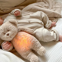 Moonie Bear - Sand | Portable Sound Machine | Baby Sleep Aid