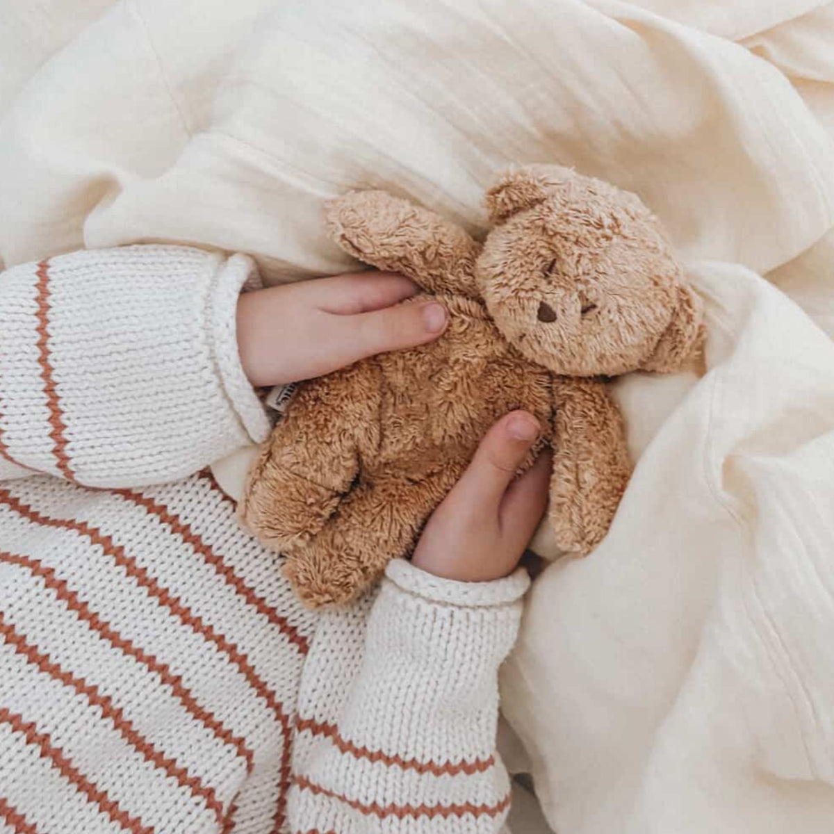 Moonie Sensory Teddy Bear Brown
