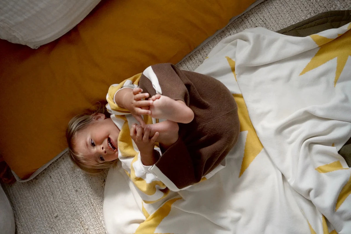 Pekpi Baby Blanket - Sunburst | Baby Blankets & Swaddles