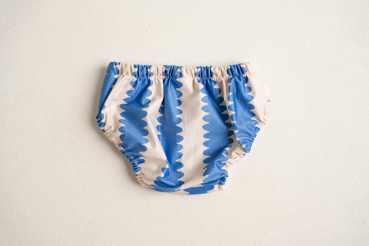 Reusable Swim Nappy by Pekpi - Blue Wiggle Print