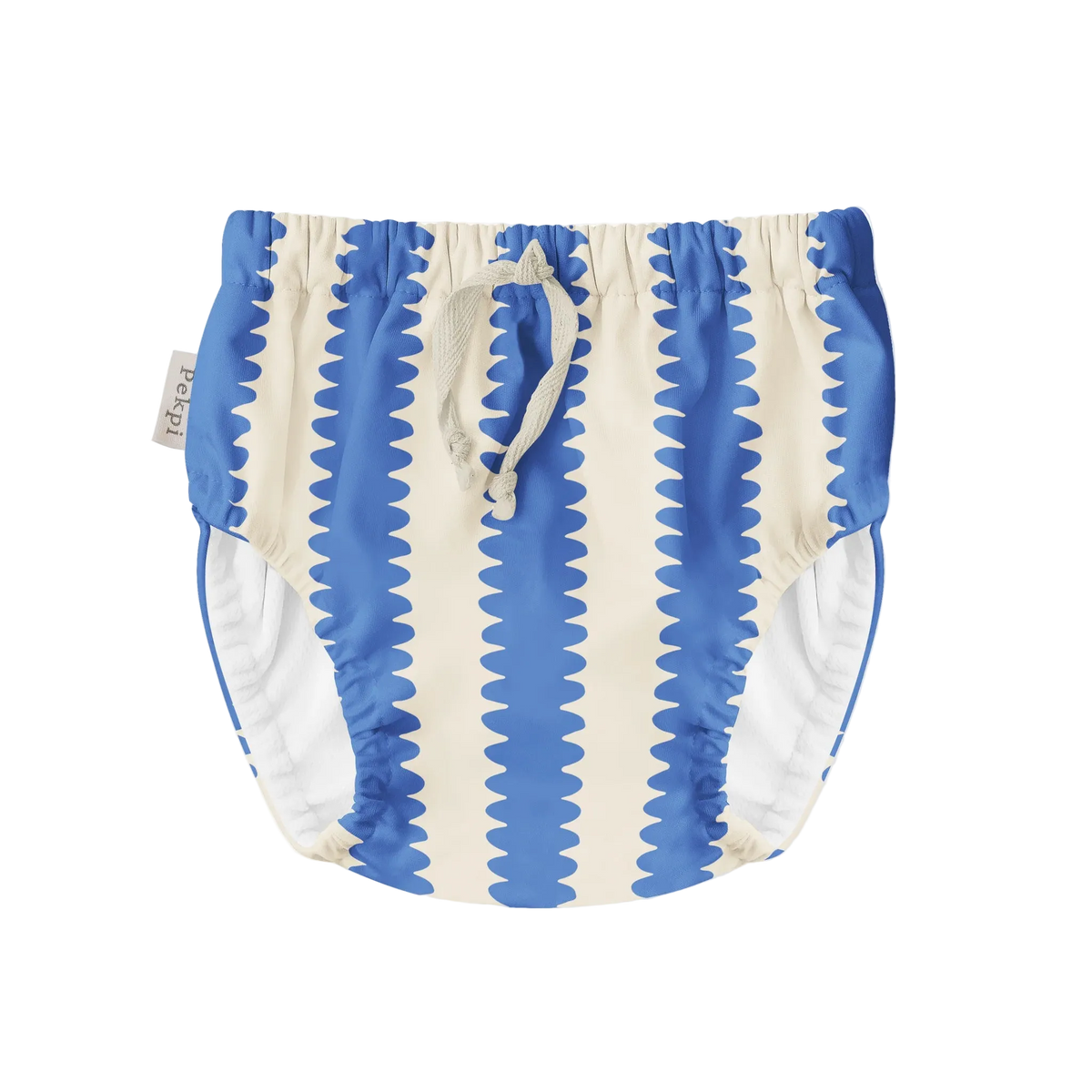 Reusable Swim Nappy by Pekpi - Blue Wiggle Print