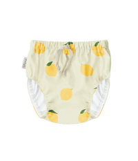 Pekpi Reusable swim nappy with a lemon pattern