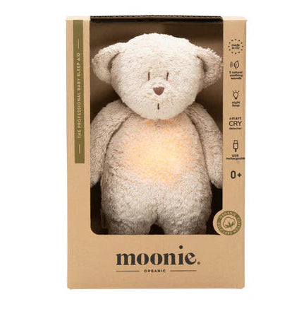 Portable Sound Machine | Baby Sleep Aid | Moonie Bear - Sand