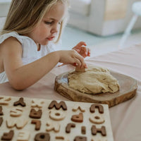 Wooden Toys | Capital Letter Alphabet Puzzle - Qtoys