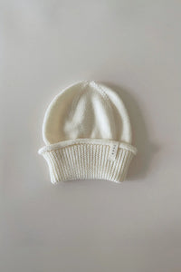Susukoshi | Merino Wool Baby Beanie - Milk